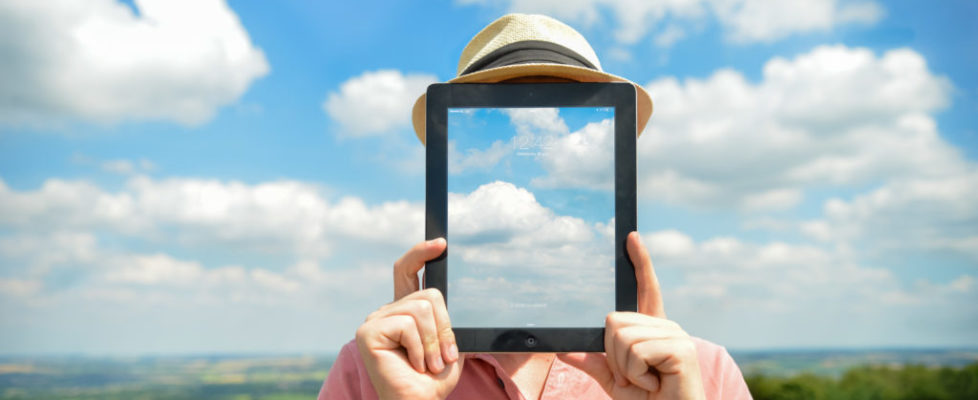 man-person-clouds-apple